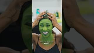 Cynthia turns into Elphaba from Wicked movie