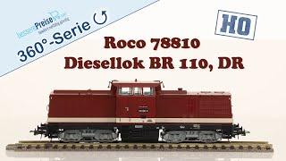 #Roco 78810 | #Diesellokomotive BR 110 DR | #SpurH0