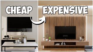 TV Wall DESIGN IDEAS from CHEAP to EXPENSIVE / Media Wall / TV Cabinet Design