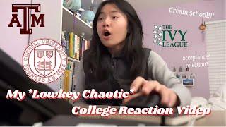 COLLEGE DECISION REACTIONS 2025 (dream school, ed, chaotic)