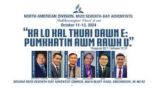 NAD Mizo SDA Kohhran Inkhawmpui || Vawi 2-na || Sunday Chhun || Pr. Lalengliana Khiangte (MD)