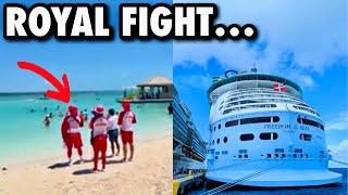Brawl At Royal Caribbean’s Private Island For DUMBEST REASON