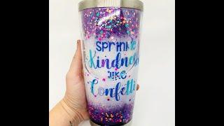 Confetti Storyboard Tumbler Tutorial