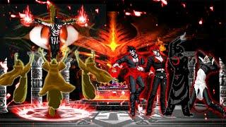 Satanic Choi VS Dark Iori Team | M.U.G.E.N.