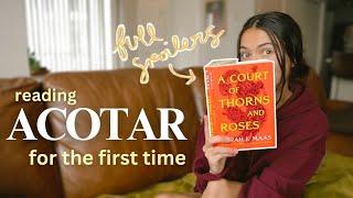 reading ACOTAR for the first time (full spoiler & reactions)