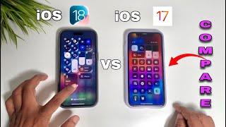 iOS 18 vs iOS 17 New Features Comparison