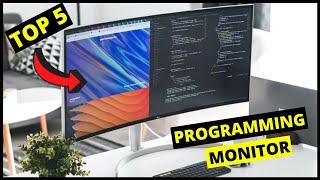 Top 5 Best Programming & Coding Monitor (2024) | Buying Guide & Review