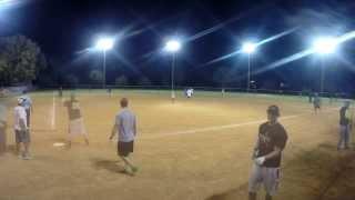 Greco League Night Hightlights - March 5th 2014 - Slow Pitch Softball - Game 1