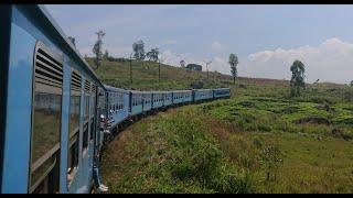 Sri Lanka Railways in January 2020 (4K)