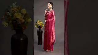 Softy Silk Partywear Saree Best Price || Latest Design Of Pure Silk Designer Saree 2022