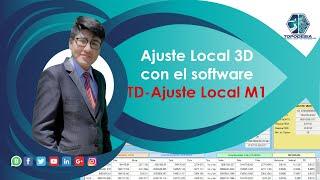 Ajuste Local 3D con el software TD-Ajuste Local M1