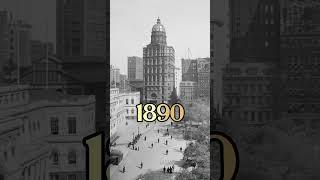 New York Evolution 2023-1840 #shorts #history #evolution #newyork #city #usa