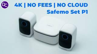 PRIVACY Minded Security Camera! Safemo P1 4K Solar Security Camera