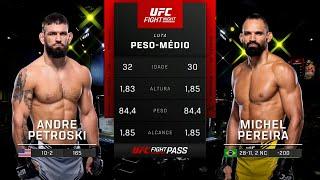 Andre Petroski x Michel Pereira | LUTA COMPLETA | UFC Vegas 99