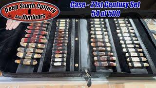 Case Millennial Set, 50 Pocketknives, Case -MM 21st Century Collection! #knifecollection #caseknives