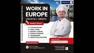 Jobs in Europe for Indians | Europe Work Visa #workoverseas #workpermit