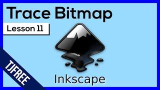 Inkscape Lesson 11 - Trace Bitmap Tool (Convert Raster to SVG)