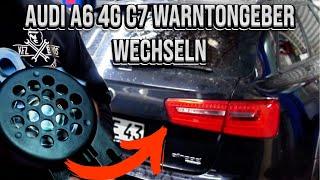 Audi A6 4G C7 | PDC Warntongeber Summer Hinten wechseln | B107C14 | Rear Parking Buzzer Replace