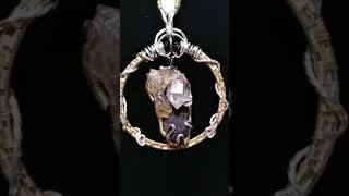 Portals Collection Lybian Desert Glass,  Quartz and Agni Manitite