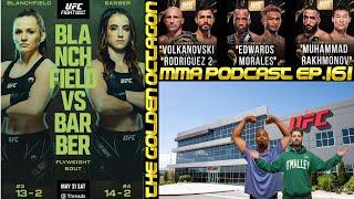 THE BOYS ARE BACK | UFC News | UFC Vegas 107 Blanchfield vs Barber Preview & Picks | TGO MMA Pod.161