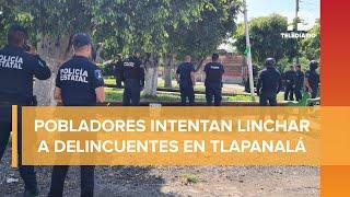 Pobladores queman vivo a un hombre y retienen a cuatro más en Tlapanalá, Puebla