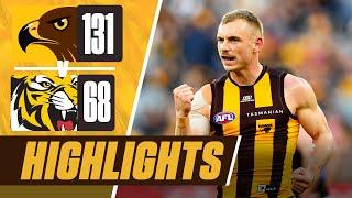 Hawthorn v Richmond | Match Highlights - Round 23, 2024