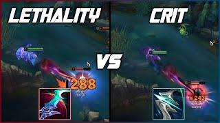 Crit vs Lethality Jhin | Which Is Best Now For Season 11? Jhin Build Guide S11