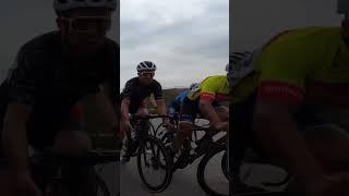 Cyclist in epic crash  #bike #bikelife #roadcycling #instacycling #cycling #cycle #cyclingpics