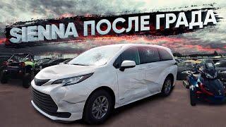 Toyota Sienna! Забираем АВТО с Таможни. Тойота Сиенна, Chevrolet Equinox, Civic и Квадроциклы на СВХ