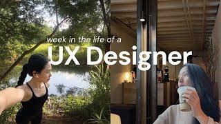 A week in the life of a UX Designer in Singapore 9-6  | UPDF Review | running ‍️ | cafe hopping