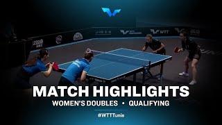 Zauresh A./Anastassiya L. vs Katarzyna W./Anna W. | WD | WTT Contender Tunis 2022 (Qual)