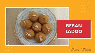 Besan Ladoo | Easy Recipes | Homemade Recipes | Freakin Foodies