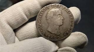 Una moneda de 200 años de antigüedad 