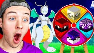 WHEEL Decides GOD POKEMON In Minecraft!