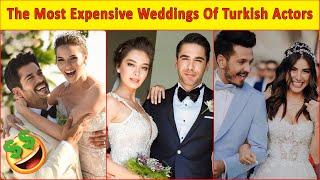 Top 10 Most Expensive Weddings Of Turkish Actors ‍️‍ Turkish Drama | Turkish Series