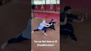 Learning Kalaripayattu in Bangalore at Ayodhana Kalari