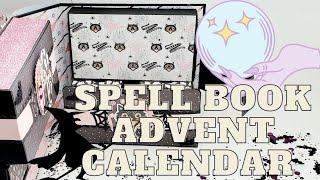 Spell Book Advent Calendar| Project Share| Spooky Inspiration Collab| Host: @SaltyBeachScrapper