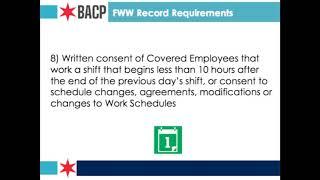 BACP Webinar: Labor Standards Records Requirements and Other Employer Obligations