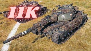 Super Conqueror  11K Damage 6 Kills & Super Conqueror  10K Damage 10 Kills World of Tanks Replays