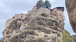 Exploring fascinating Meteora rocks and its monasteries near Kalabaka | Trip to Athens, Greece 2022