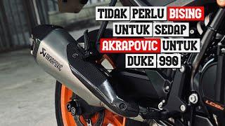 AKRAPOVIC EXHAUST UNTUK DUKE 990