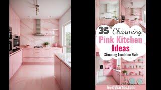 35 Charming Pink Kitchen Ideas a Feminine Flair in Your Cooking Space