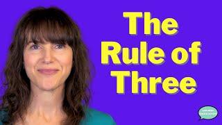 Master the American Accent: The Rule of Three