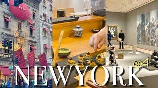 Omakase with high-quality ingredients| Uptown tour topview bus | The Blue Bottle in NY | Love MOMA