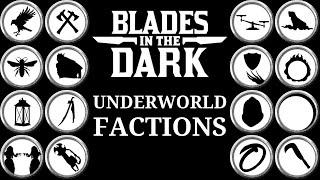 Endless War in the Dusk | Underworld Factions BLADES IN THE DARK