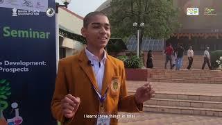 Boy from Madhya Pradesh shines at National Science Seminar 2022