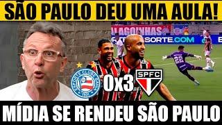 NETO FICA MALUCO APÓS SÃO PAULO AMASSAR O BAHIA FORA DE CASA POR 3-0