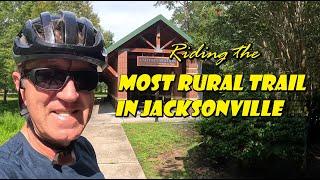 Most Rural Trail in Jacksonville: Jacksonville-Baldwin Rail Trail