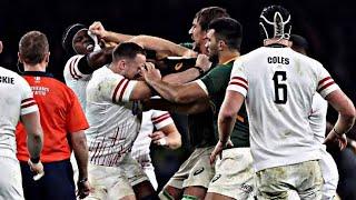 Eben Etzebeth and Maro Itoje scuffle || Springboks vs England 2022 || Autumn nation series || #rugby