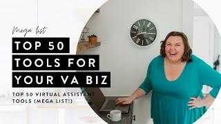 The Top 50 Virtual Assistant Tools (Mega List!)